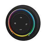 MiBoxer draadloze touch RGB+CCT afstandsbediening - Rond - Zwart - S2-B