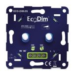 LED Dimmer 230V - Duo - Fase afsnijding - 2x100W - Druk/Draai - Inbouw - ECO-DIM.05 | MP960006