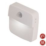 LED Bewegingssensor lamp op batterijen - 50Lm - 5000K - Magneet | MP980005
