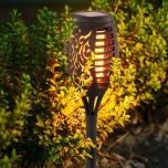LED Solar Tuinfakkel met vlameffect - Ø75x510 mm - IP44 | MP980025