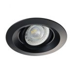 Armatuur COLIE - Rond - Zwart - 50mm - Kantelbaar | MP990169