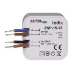LED Transformator - 12V - 15W - 47x47x32 mm | MP990227 | <ul class="list-style -check">
<li>12VDC</li>
<li>15 Watt</li>
<li>Past in inbouwdoos</li>
</ul>