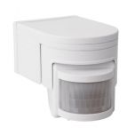 LED PIR Bewegingssensor - Opbouw - 1200W - 160° - IP44 - Wit | MP990230W