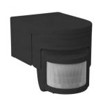 LED PIR Bewegingssensor - Opbouw - 1200W - 160° - IP44 - Zwart | MP990230Z