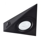 Onderbouwarmatuur ZEPO - Driehoek - Zwart - Opbouw - G4 - met schakelaar | MP990239