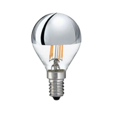 LED E14 Filament lamp - Kopspiegel - 4,5W - 2700K - Dimbaar | MP011430