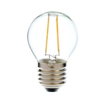 LED E27 Filament lamp - G45 - 2W - 2700K | MP012736