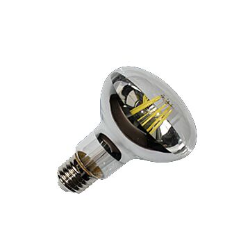 LED E27 Filament lamp - Spiegellamp - R63 - 6W - 2700K - Dimbaar | MP012749