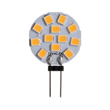 LED G4 - 1,2W - 3000K - 12VAC/DC - Ø20x31mm