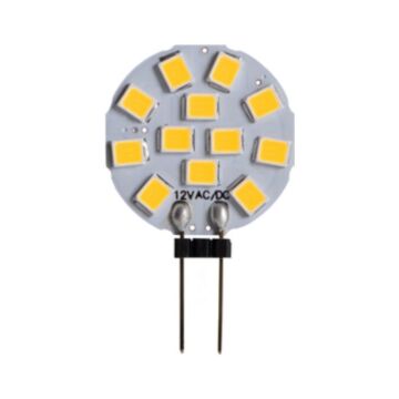 LED G4 - 1,2W - 4000K - 12VAC/DC - Ø20x31mm