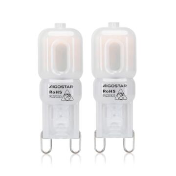 LED G9 - 2W - 3000K - 360° - 48mm - Blister | MP060912