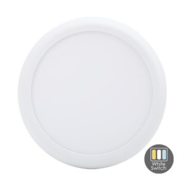 LED Downlight/Plafonnière - In- en opbouw - 18/25W - 3/4/5K - Ø300 - IP44 | MP150016CCT
