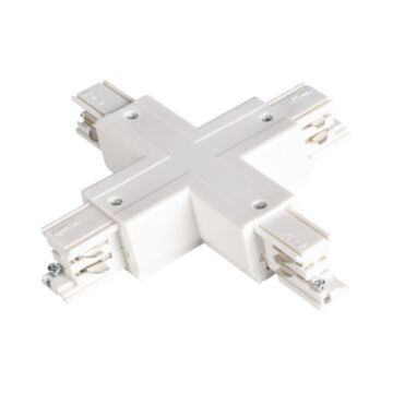 X-connector voor spanningsrail - 3-fase - Wit | MP150049W | <ul class="list-style -check">
<li>4-weg</li>
<li>Wit</li>
<li>3-fase</li>
</ul>