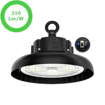 LED Highbay high lumen - 70/100W - 210L/W - Philips driver - Ø255x110mm - IP65