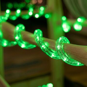 LED Lichtslang - Groen - 3,2W/m - IP65 - Gekleurd PVC