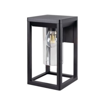 Wandlamp VIMO - Zwart - vervangbare E27 - IP44 - Dimbaar | MP230041