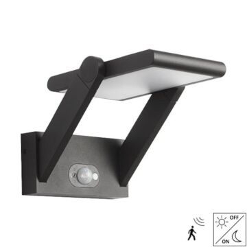 LED Wandlamp Solar Antra - 1,6W - 150Lm - 3000K - Sensor - IP54 | MP230047