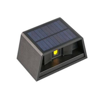 LED Wandlamp Solis - Solar - 2x3W - 2700K - IP65