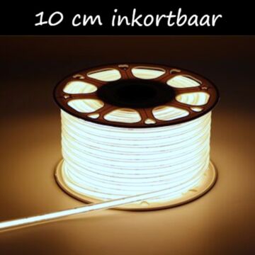COB LED-strip 230V - Wit - Inkortbaar per 10cm - IP65 - Dimbaar | MP340031B