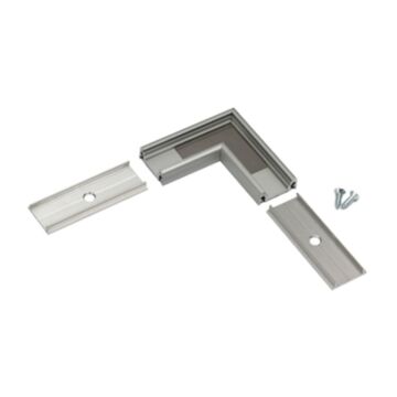 Hoek-connector voor LED strip profielen - Aluminium | MP350071A