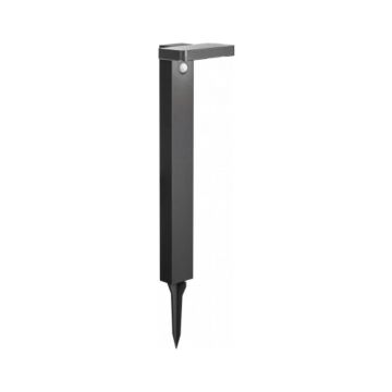 LED Solar Tuinlamp Palo - Rechthoek - 3000K - 400lm - PIR-sensor - IP44 | MP910021
