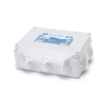 Lasdoos spatwaterdicht - 190x140x70mm - 10 flexibele ingangen - IP44 | MP990003
