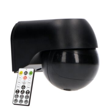 PIR Bewegingssensor met afstandsbediening - 2000W - IP54 - Zwart | MP990009 | <ul class="list-style -check">
<li>Timerfunctie</li>
<li>Gevoeligheid instelbaar</li>
<li>IP54</li>
</ul>