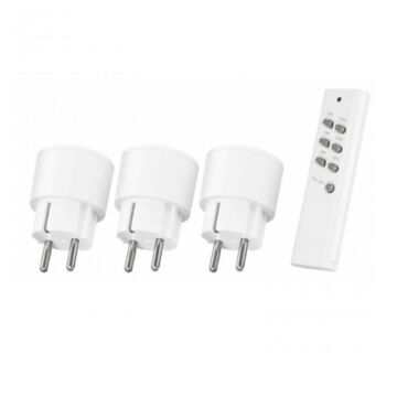 KAKU draadloze stekkerset met 3 stekkers (APC3-2300R) | MP990188