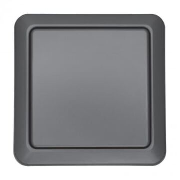 KAKU Draadloze wandschakelaar enkel (AGST-8800) - Zwart | MP990191