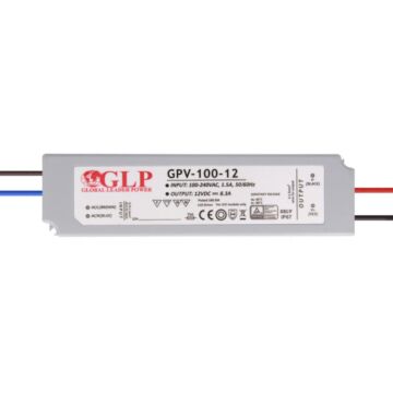 LED -Voeding - 12VDC - 100W - 8,3A - GPV-100-12 | MP990241