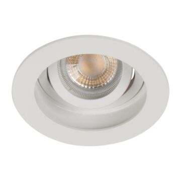 Armatuur - ARET - Rond - Wit - Verdiept - Kantelbaar - Ø100x40mm | MP990263W