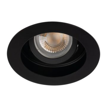 Armatuur - ARET - Rond - Zwart - Verdiept - Kantelbaar - Ø100x40mm | MP990263Z