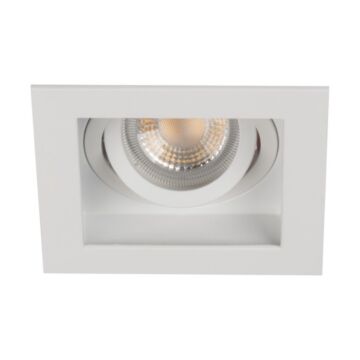 Armatuur - ARET - Vierkant - Wit - Verdiept - Kantelbaar - 100x100x40mm | MP990264W
