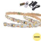 Buigbare LED Strip 12V - Warm wit - 3000K - IP20 - 60xSMD2835/m - 3m | MP210091B