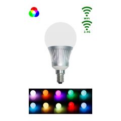 Smart LED E14 lamp - 5W - RGBWW - MiBoxer (FUT013) | MP011414 | <ul class="list-style -check">
<li>Smart RGBWW</li>
<li>FUT013</li>
<li>WiFi/RF Controlled</li>
</ul>