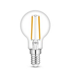 LED E14 Filament lamp - 2W - G45 - 2700K | MP011421 | <ul class="list-style -check">
<li>280 Lumen</li>
<li>Warm wit (2700K)</li>
<li>Vervangt 25W</li>
</ul>