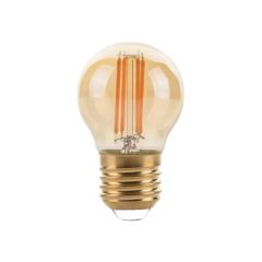 LED E27 Filament lamp G45 | 4W | 2700K | Dimbaar | MP012703 | <ul class="list-style -check">
<li>400 Lumen</li>
<li>Warm wit (2700K)</li>
<li>Vervangt 40W</li>
</ul>