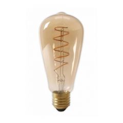 LED E27 Filament lamp - ST64 - 6W - 2400K - Curved - Amber | MP012729