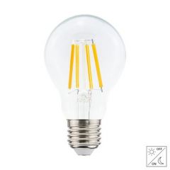 LED E27 Filament lamp met schemersensor - A60 - 8W - 2700K | MP012768
