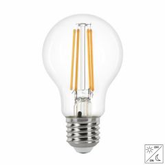 LED E27 Filament lamp met schemersensor - 7W - 2700K | MP012790