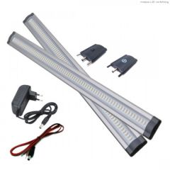 LED Bar - 3W - 24V - 300mm - 3000K - 300Lm - Dimbaar - Set | MP130018B | <ul class="list-style -check">
<li>300 Lumen</li>
<li>Warm wit (3000K)</li>
<li>Stel zelf je set samen!</li>
</ul>