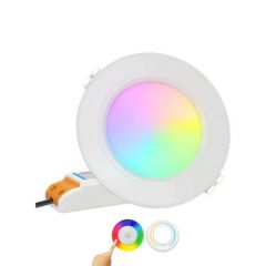 MiBoxer Smart LED Downlight - 6W - RGB+CCT - Ø118mm - FUT068 | MP150033
