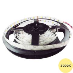 LED Strip 24V - Warm wit - 3000K - IP20 - 30xSMD5050/m - 5m - Losse strip | MP210003 | Losse strip