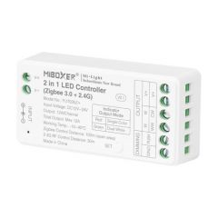 MiBoxer - Zigbee Single Color / Dual White LED Controller - 12-24V - FUT035Z+ | MP210026 | <ul class="list-style -check">
<li>Single color &amp; Dual white controller</li>
<li>Geschikt voor 12V-24V LED strips</li>
<li>Zigbee</li>
</ul>