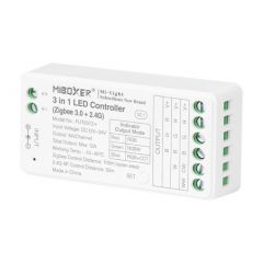 MiBoxer - Zigbee RGB/RGBW/RGB+CCT LED Controller - 12-24V - FUT037Z+ | MP210027 | <ul class="list-style -check">
<li>RGB / RGBW / RGB+CCT controller</li>
<li>Geschikt voor 12V-24V LED strips</li>
<li>Zigbee</li>
</ul>