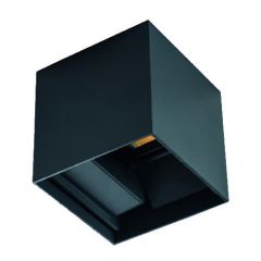 LED Buitenlamp Reka - Wandlamp - 7 Watt - 4000K - Tweezijdig - IP54 - Grafietzwart | MP230028Z | <ul class="list-style -check">
<li>Wandlamp tweezijdig</li>
<li>510 Lumen</li>
<li>Wit (4000K)</li>
</ul>