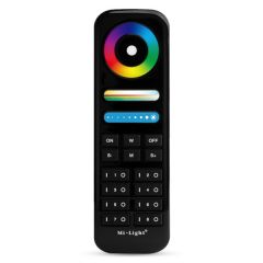 MiBoxer - RGB+CCT afstandsbediening - 8 Zones - Zwart - FUT089-B | MP990031Z