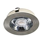 LED Meubelspot Baston Chroom - 3W - 12V - 2700K - Ø63x15mm - IP44