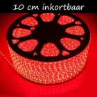 LED Strip 230V - Inkortbaar per 10 cm - Rood - Dimbaar - IP65 | MP340001B
