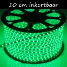 LED Strip 230V - Inkortbaar per 10 cm - Groen - Dimbaar - IP65 | MP340002B